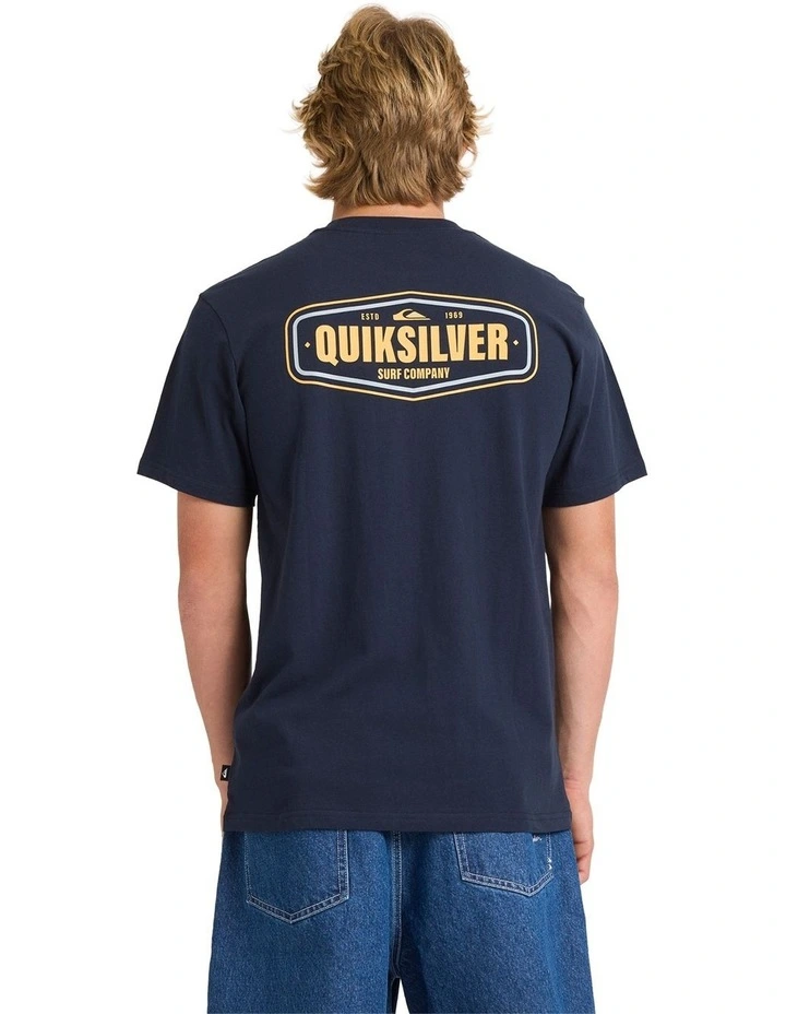 Coastal Crest T-Shirt in Blue image 2