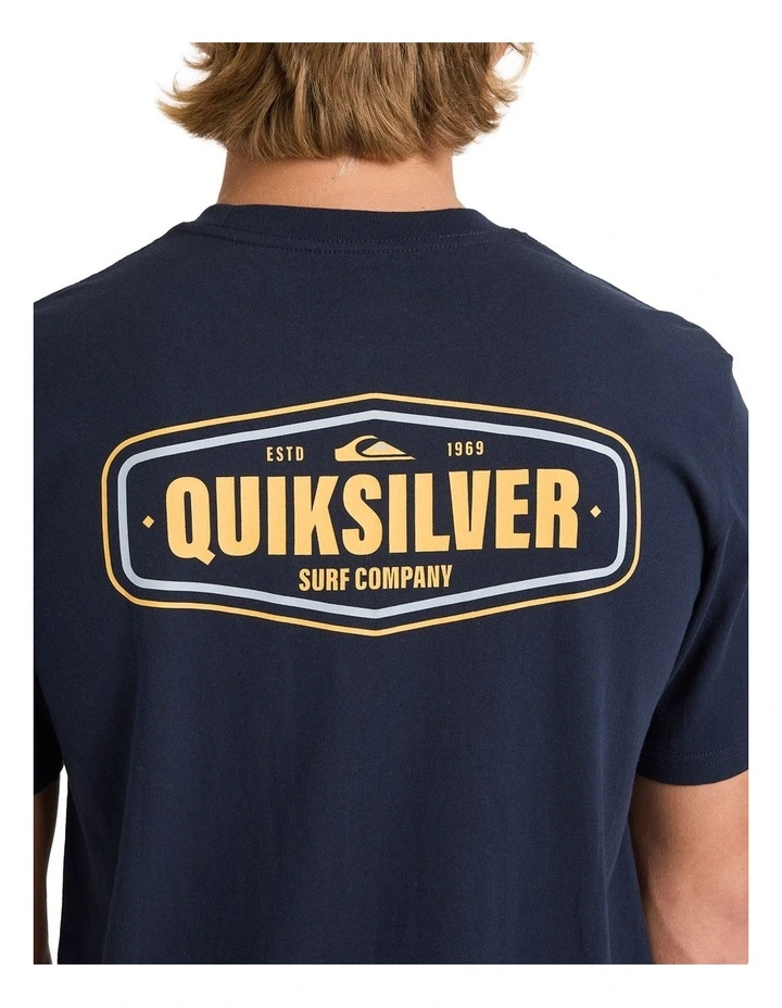 Coastal Crest T-Shirt in Blue image 4
