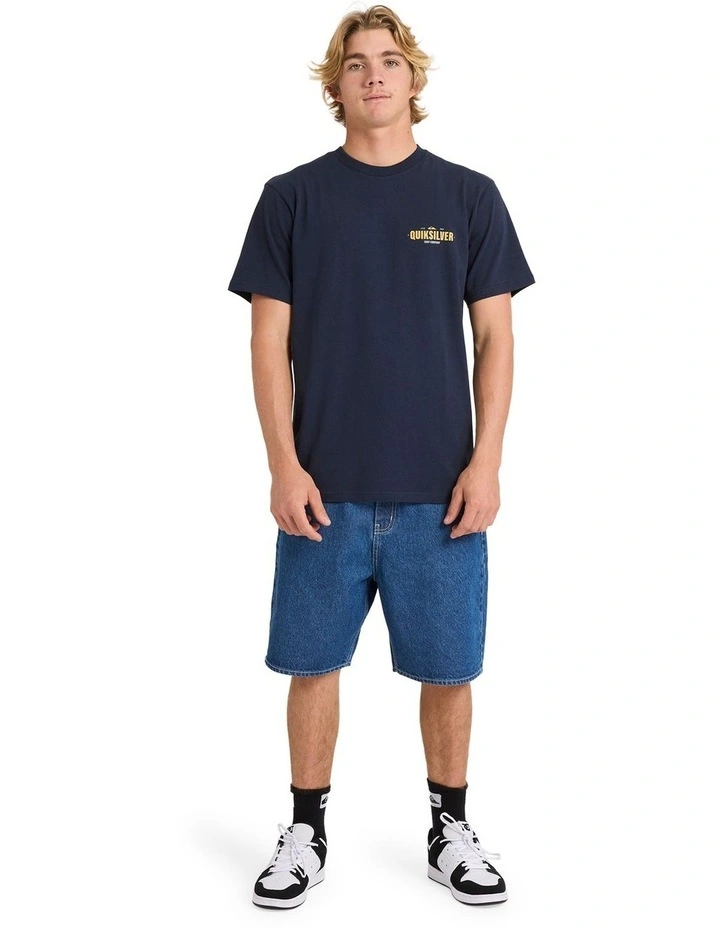Coastal Crest T-Shirt in Blue image 5