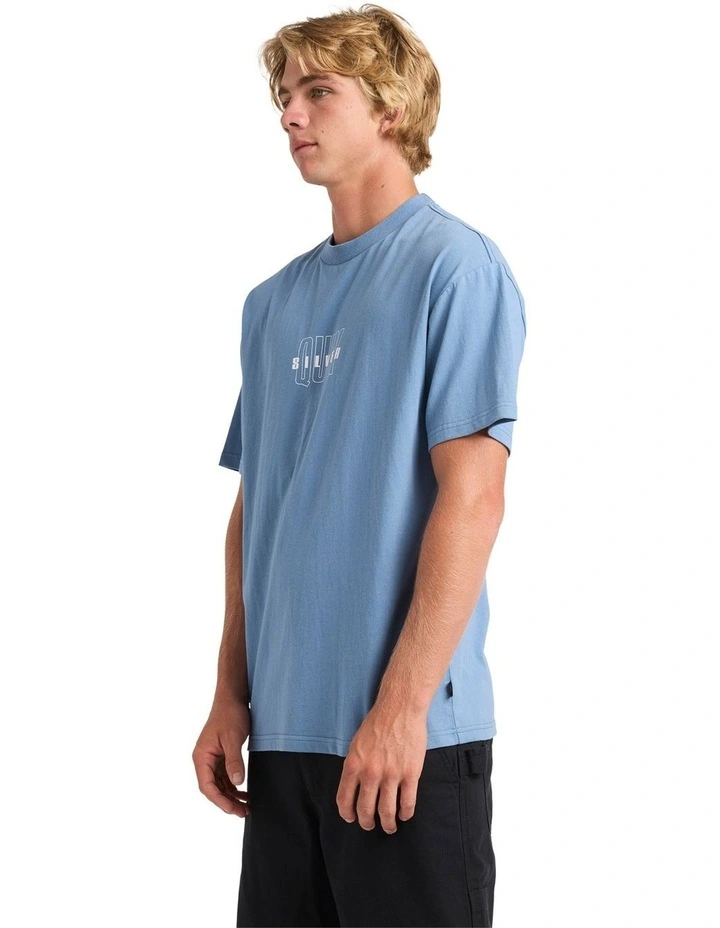 Blurred Lines T-shirt in Blue image 3