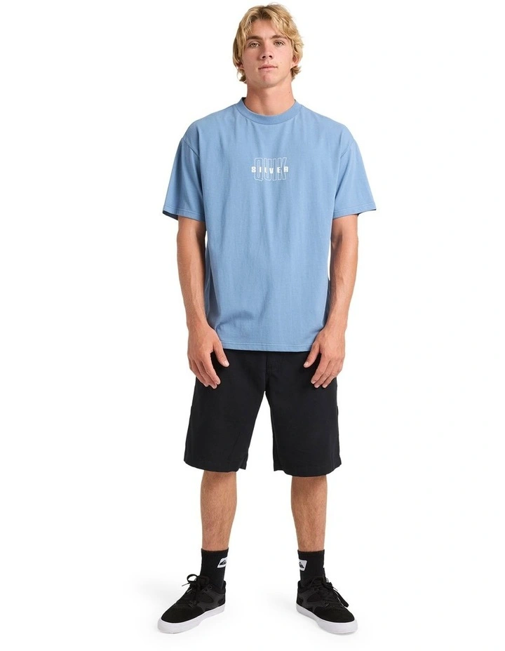 Blurred Lines T-shirt in Blue image 5