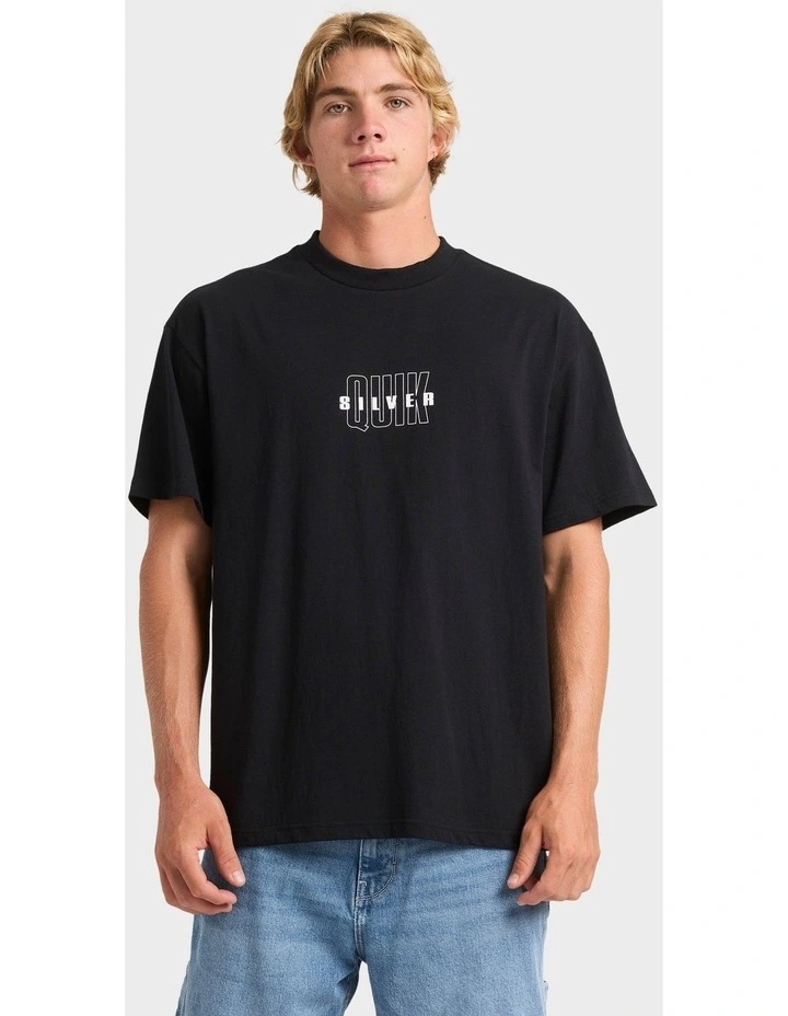 Blurred Lines T-shirt in Black image 1
