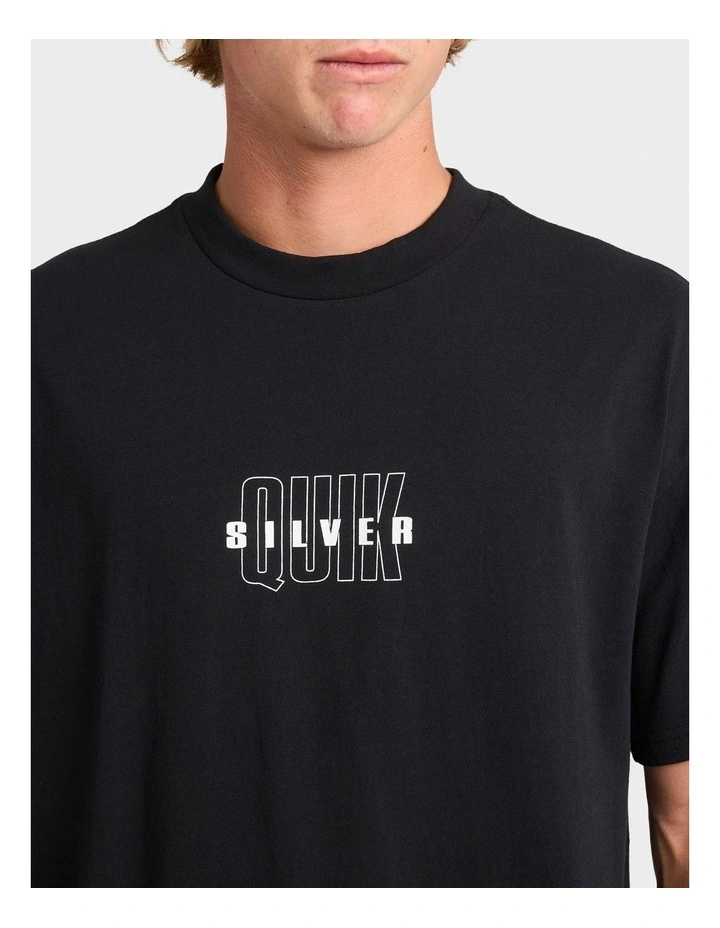 Blurred Lines T-shirt in Black image 4