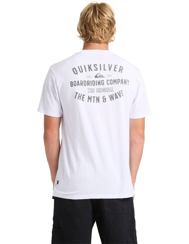 Tail Fin T-Shirt in White image 2