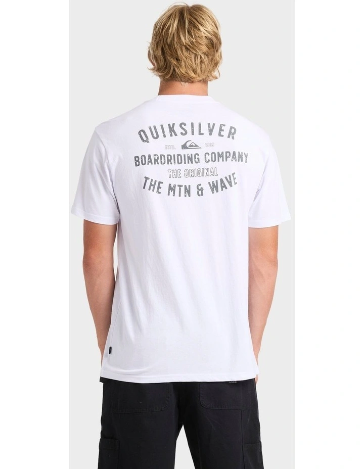 Tail Fin T-Shirt in White image 2