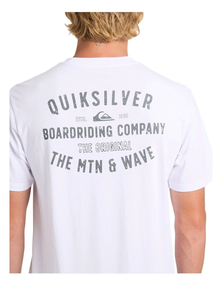Tail Fin T-Shirt in White image 4