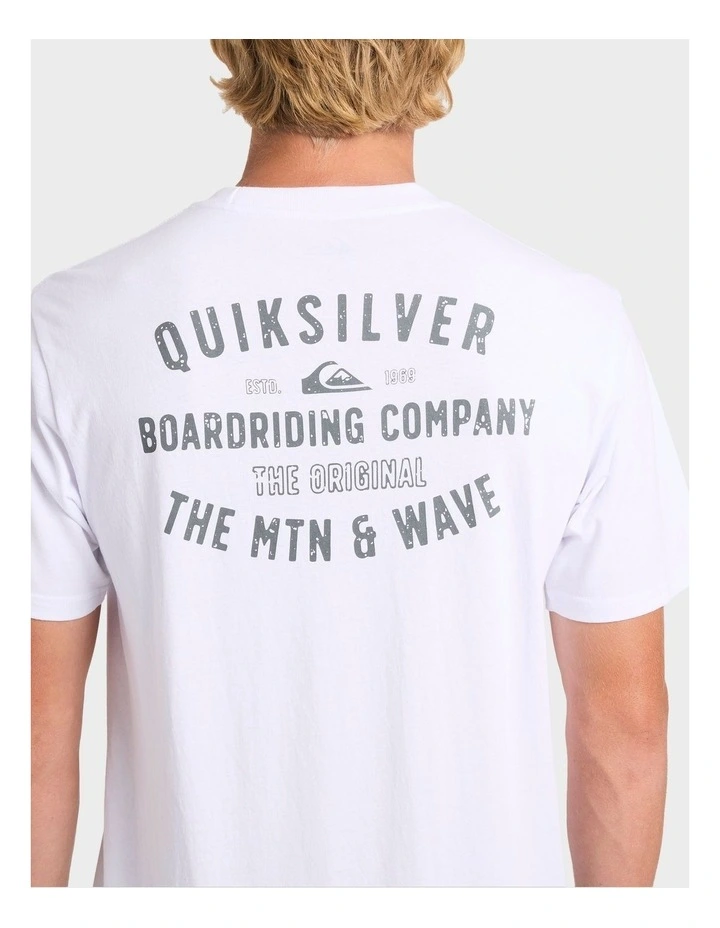 Tail Fin T-Shirt in White image 4