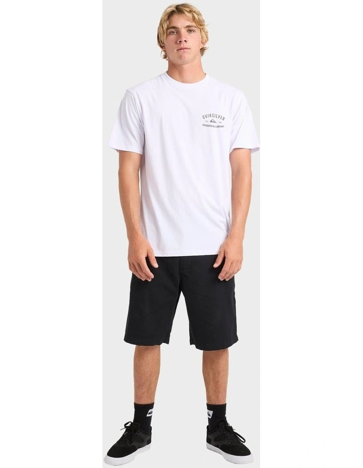 Tail Fin T-Shirt in White image 5