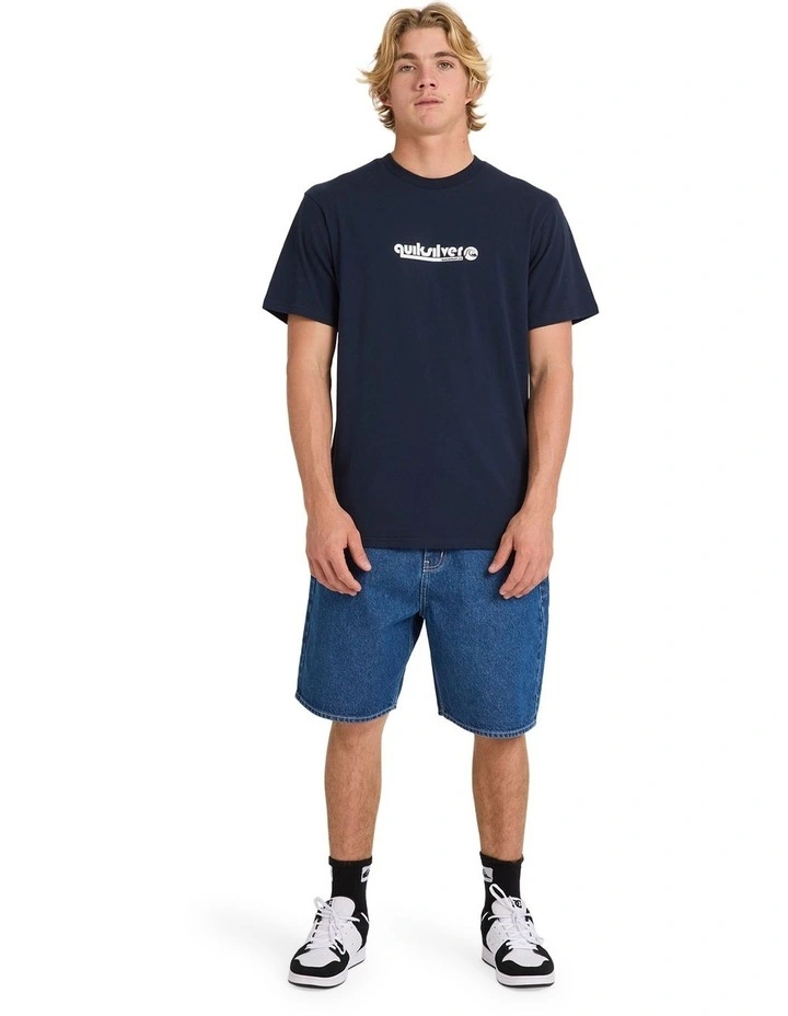 Throwback T-shirt in Dark Navy image 5