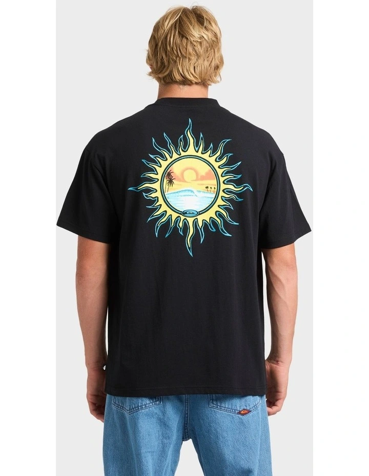 Solar Sphere T-Shirt in Black image 2