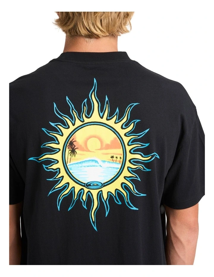 Solar Sphere T-shirt in Black image 4