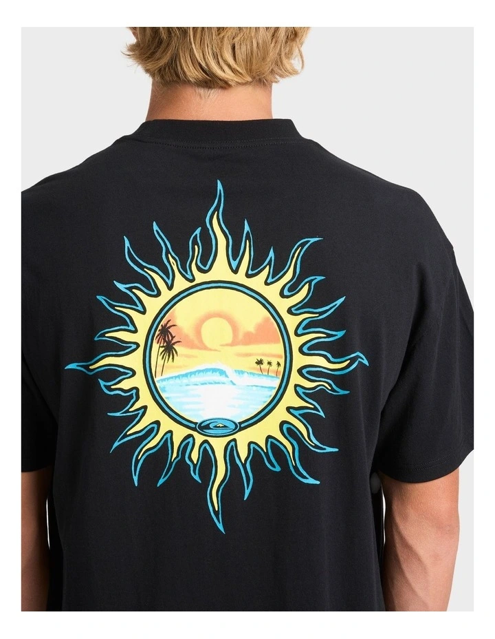 Solar Sphere T-Shirt in Black image 4