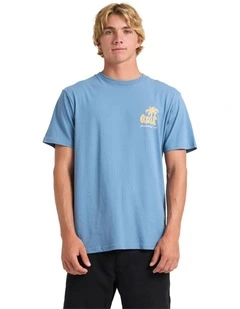 Palm Relax T-Shirt in Blue