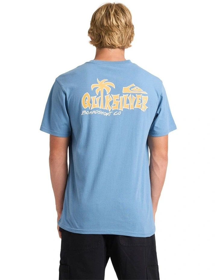 Palm Relax T-Shirt in Blue image 2