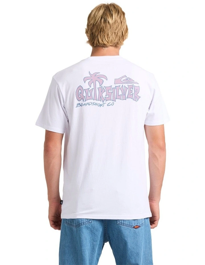 Palm Relax T-Shirt in White image 2