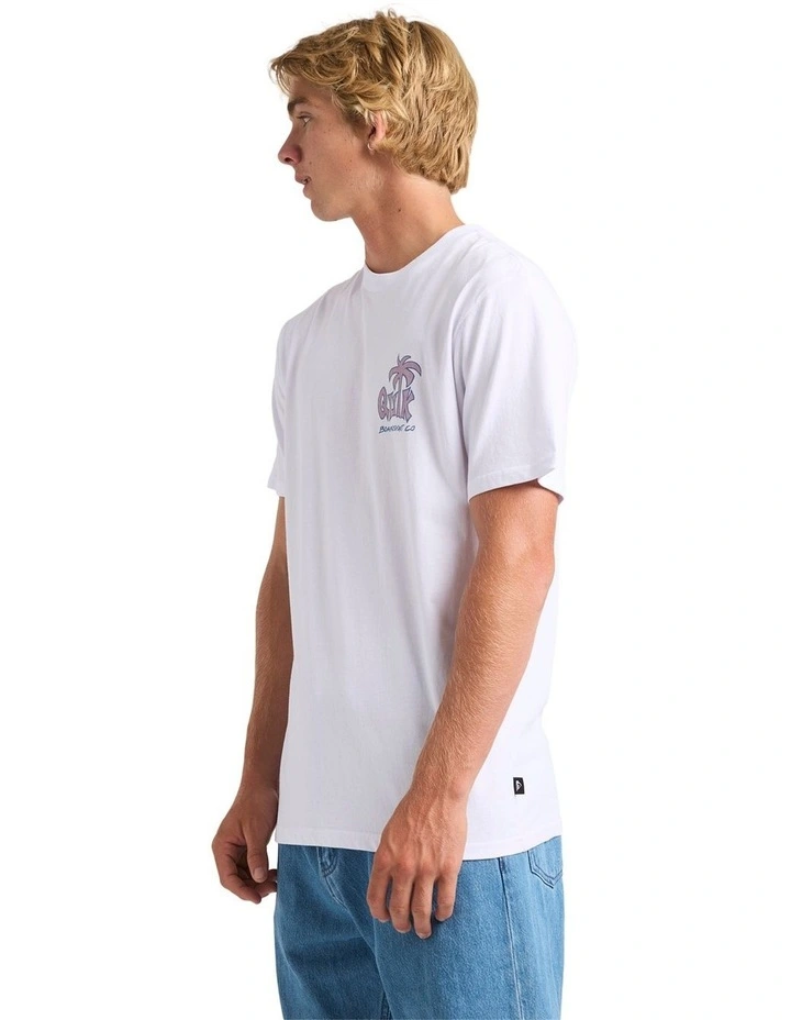 Palm Relax T-Shirt in White image 3