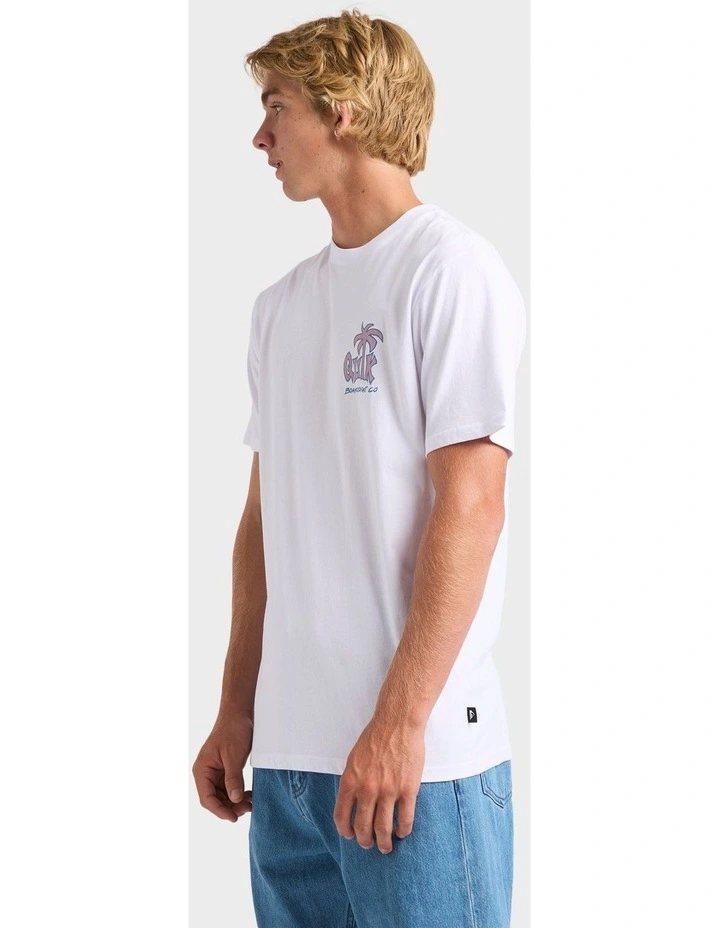 Palm Relax T-Shirt in White image 3