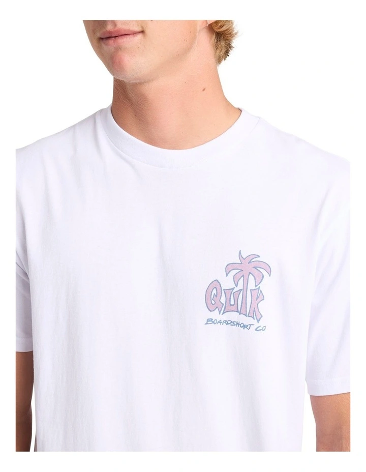 Palm Relax T-Shirt in White image 4