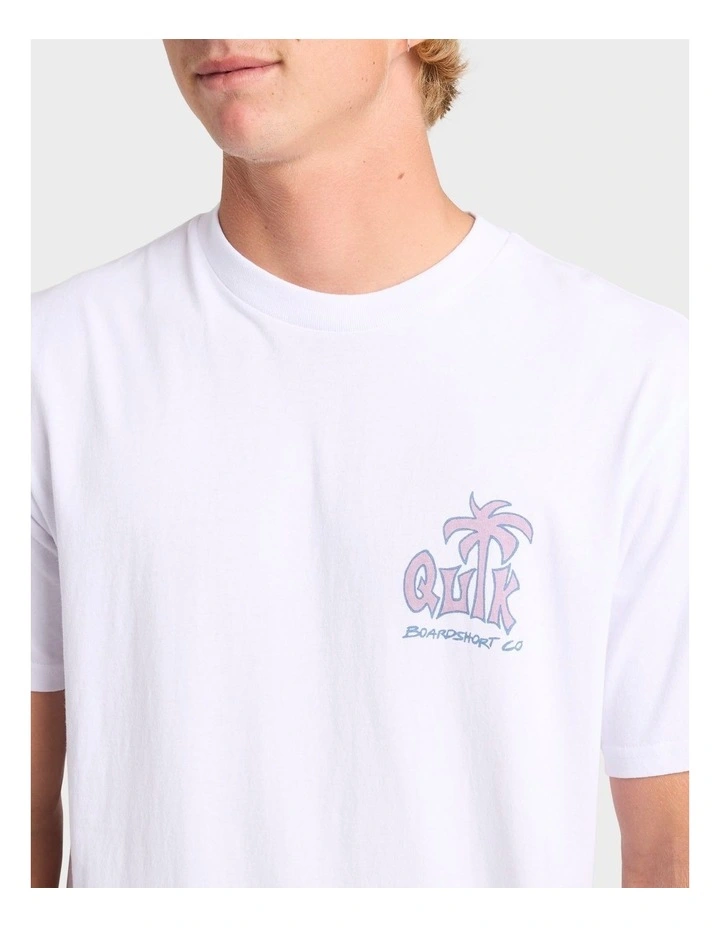 Palm Relax T-Shirt in White image 4