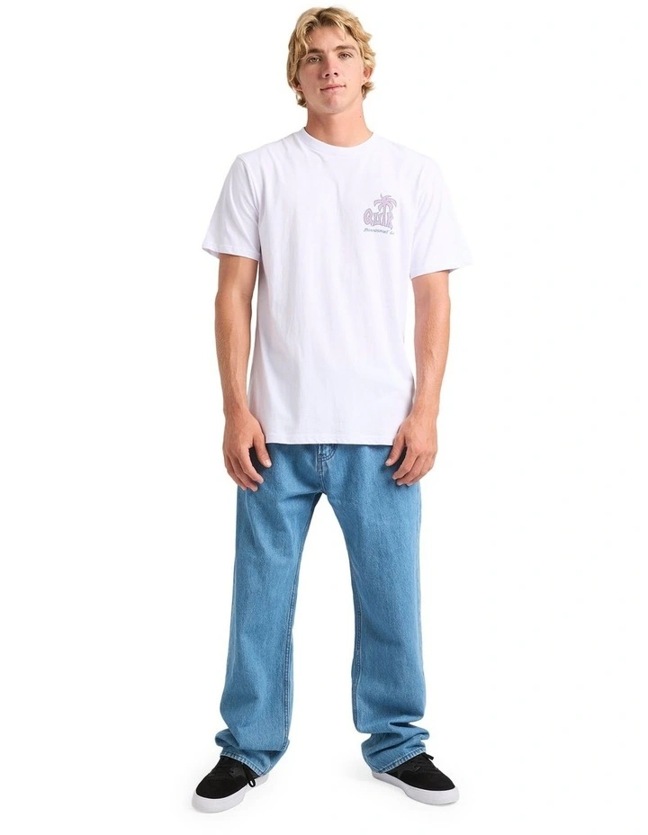 Palm Relax T-Shirt in White image 5