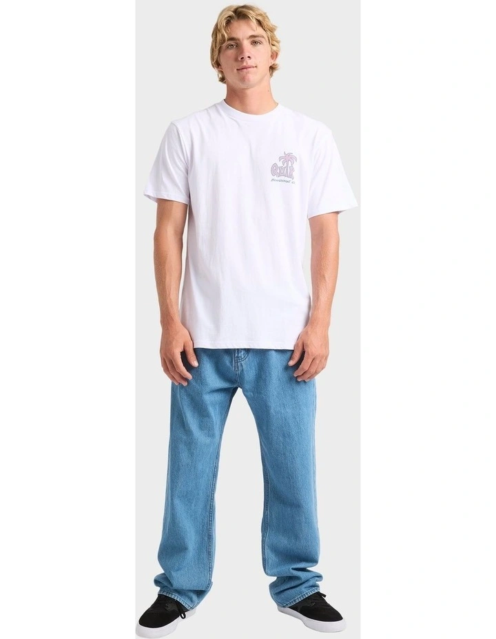 Palm Relax T-Shirt in White image 5
