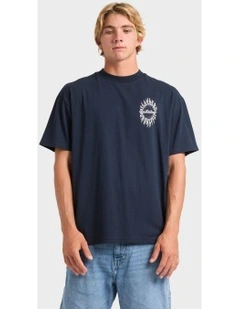 Interconnect T-Shirt in Blue