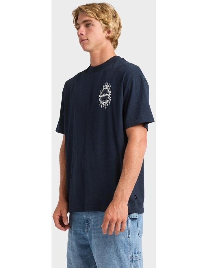 Interconnect T-Shirt in Blue image 3