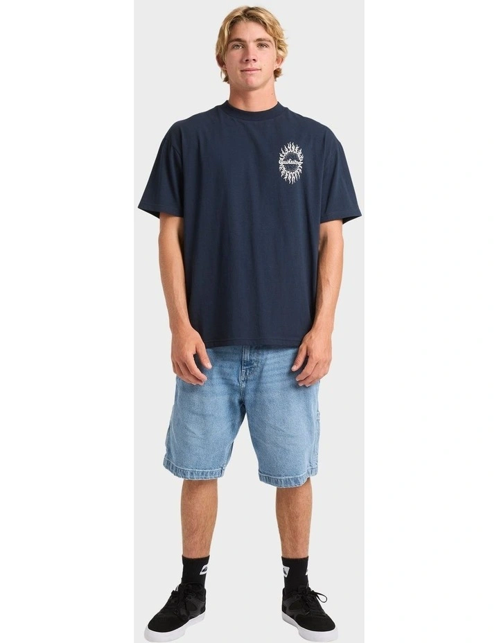 Interconnect T-Shirt in Blue image 5