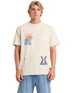 Free Lock T-shirt in Grey