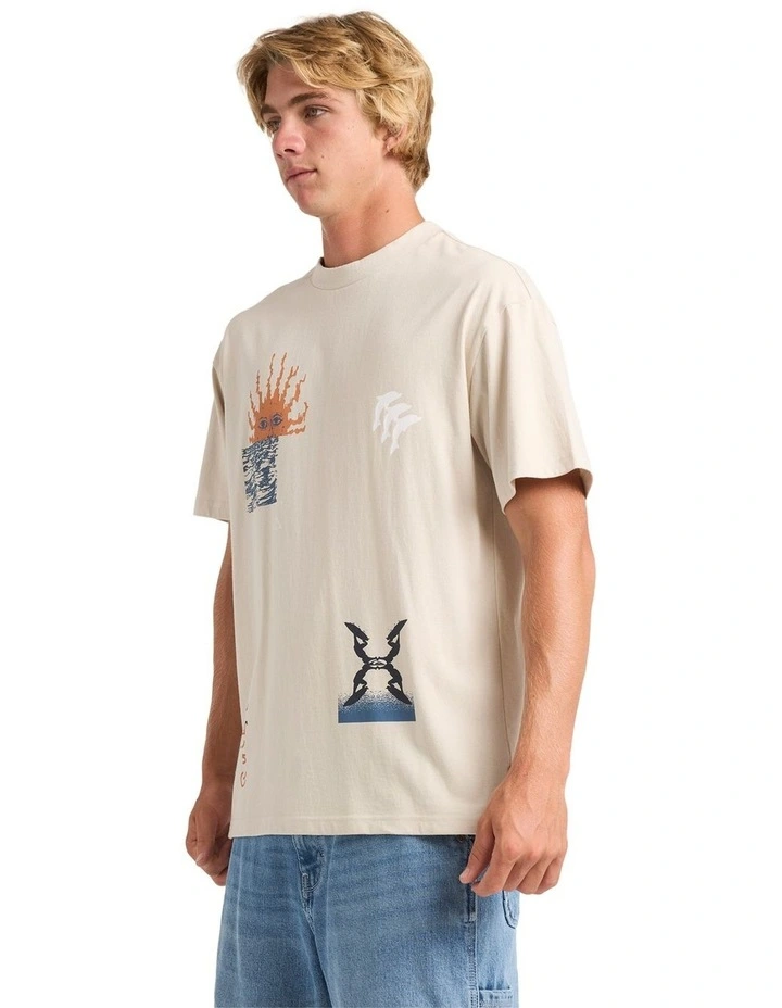 Free Lock T-shirt in Grey image 3