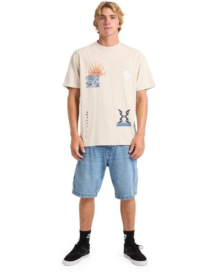 Free Lock T-shirt in Grey image 5