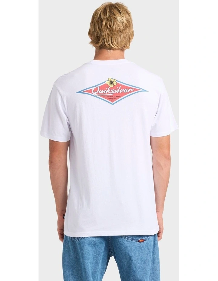 Tropic Pastimes T-Shirt in White image 2
