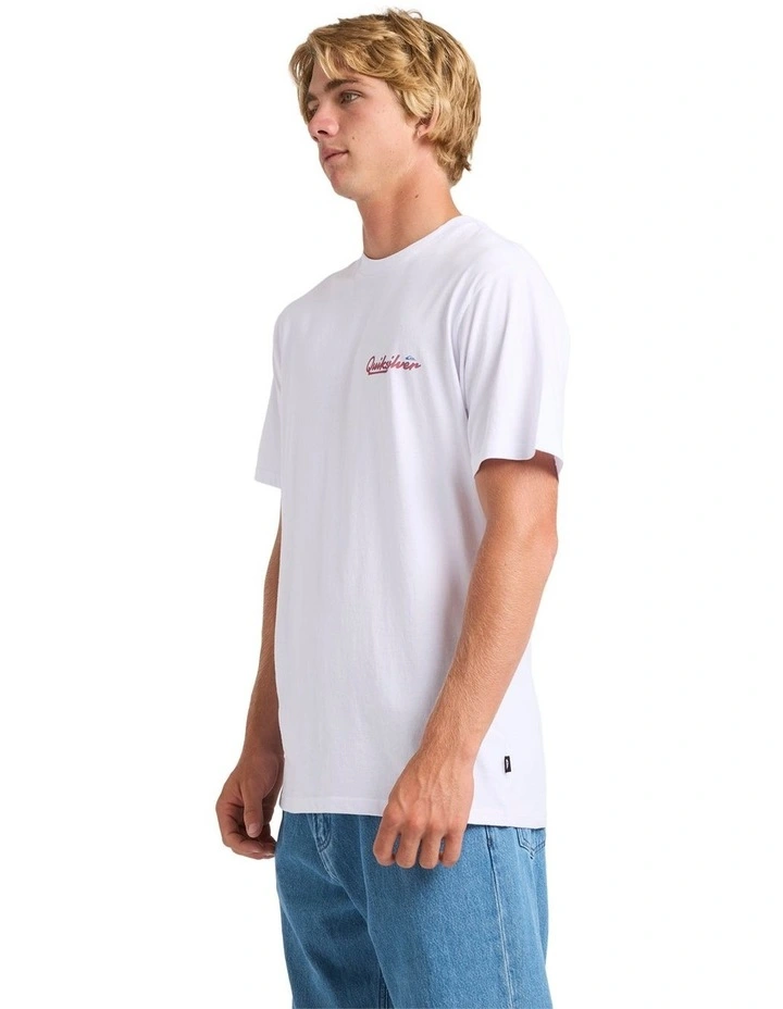 Tropic Pastimes T-shirt in White image 3