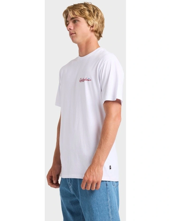Tropic Pastimes T-Shirt in White image 3