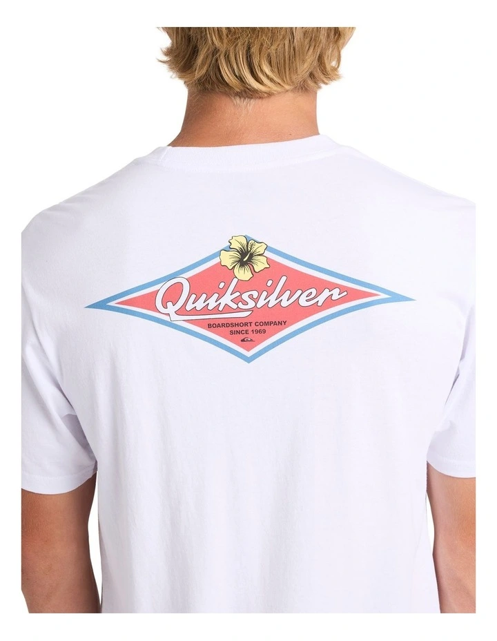 Tropic Pastimes T-shirt in White image 4