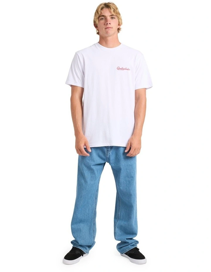 Tropic Pastimes T-shirt in White image 5