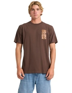 Hazey Days T-Shirt in Brown
