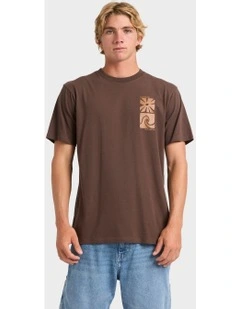 Hazey Days T-Shirt in Brown