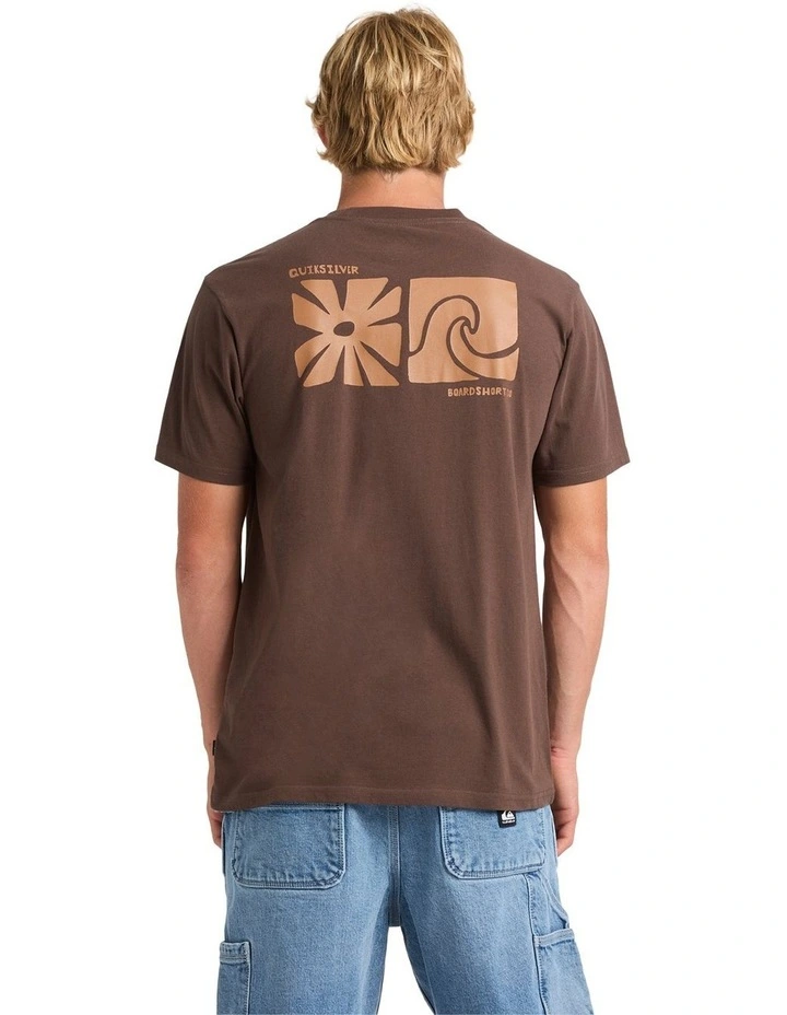 Hazey Days T-Shirt in Brown image 2
