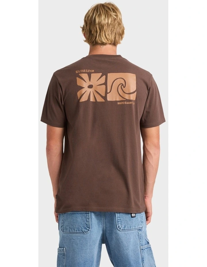 Hazey Days T-Shirt in Brown image 2