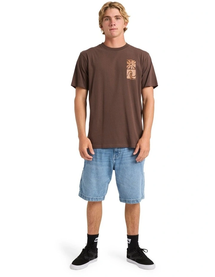 Hazey Days T-Shirt in Brown image 5