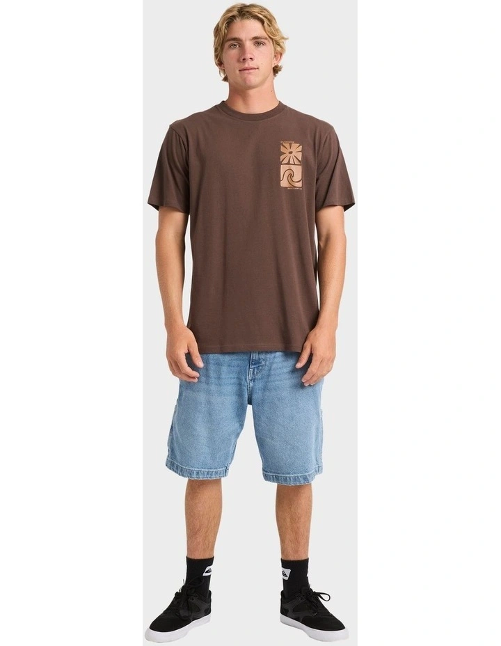 Hazey Days T-Shirt in Brown image 5