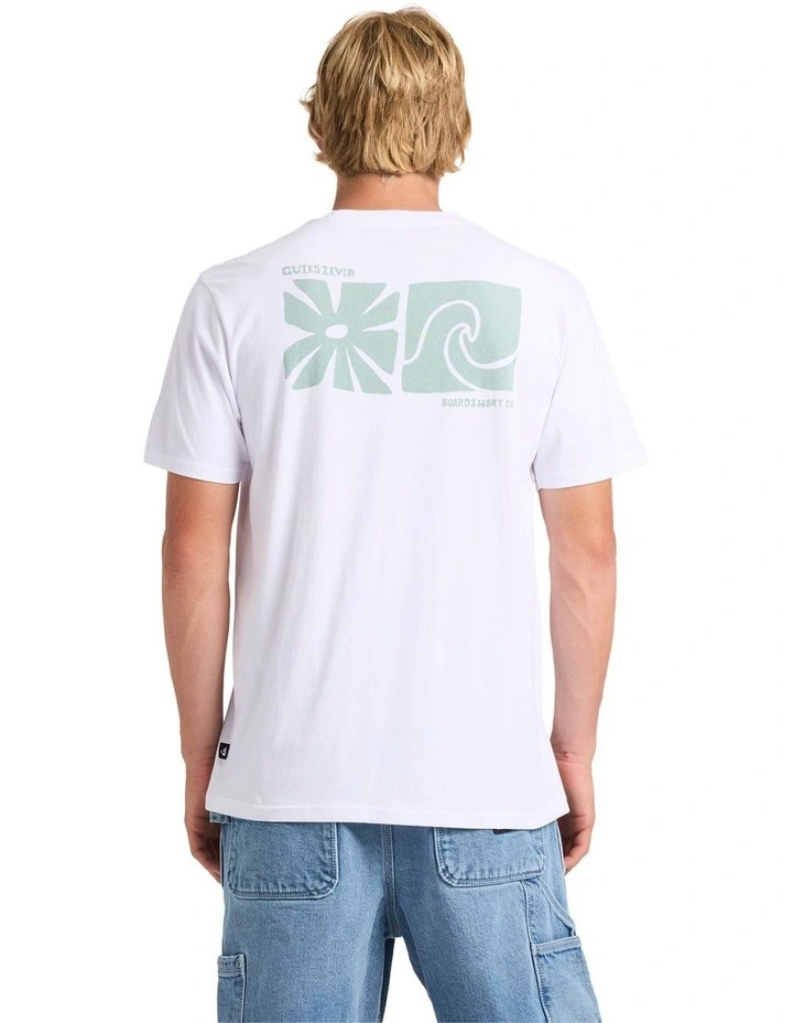 Hazey Days T-Shirt in White image 2