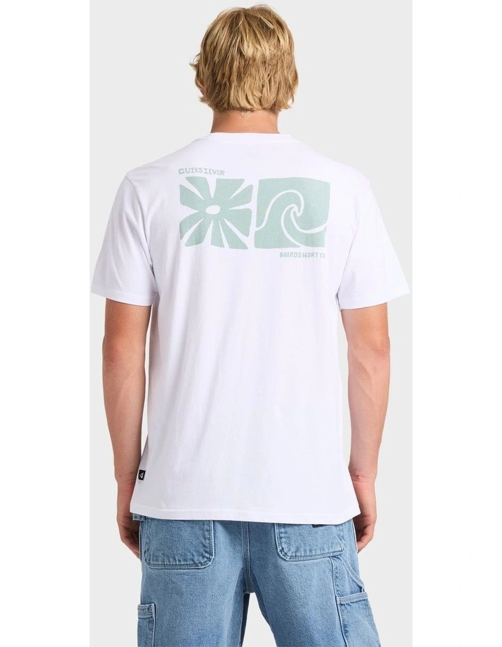 Hazey Days T-Shirt in White image 2