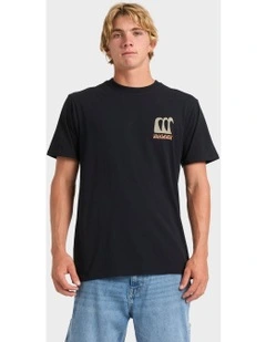 Abstract Chaos T-Shirt in Black