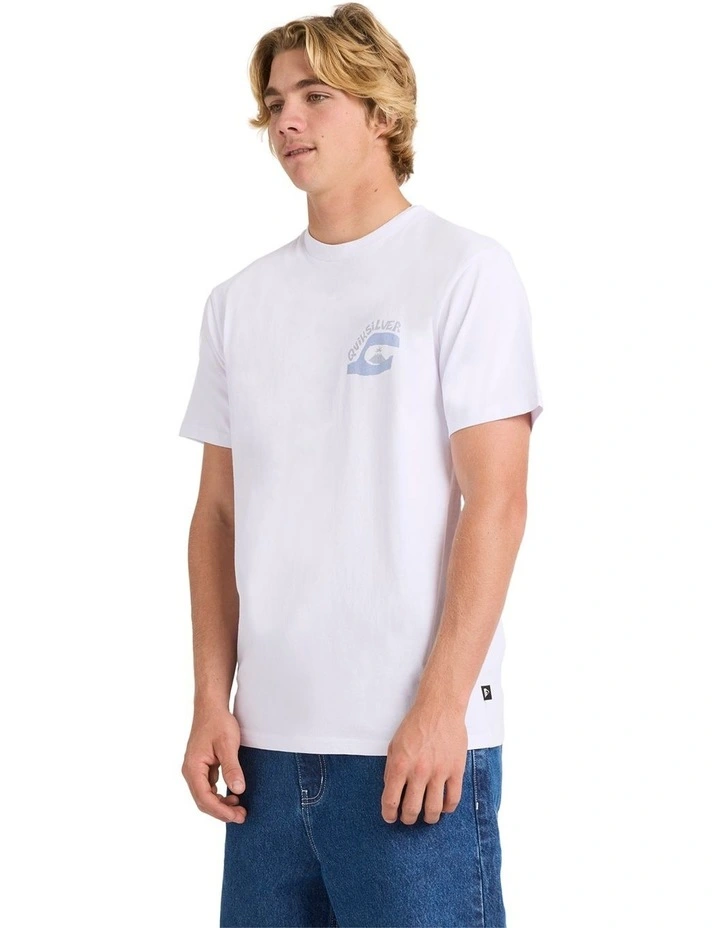 Disconnect All T-Shirt In White image 3