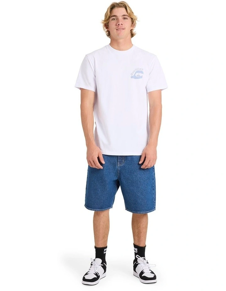 Disconnect All T-Shirt In White image 5