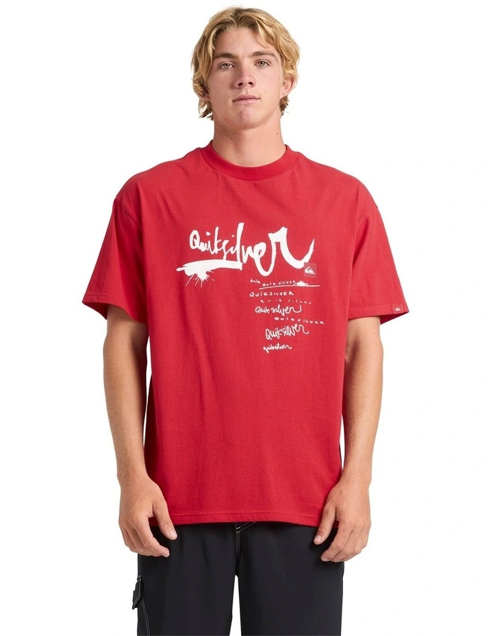 Impaired li T-shirt in Red image 1