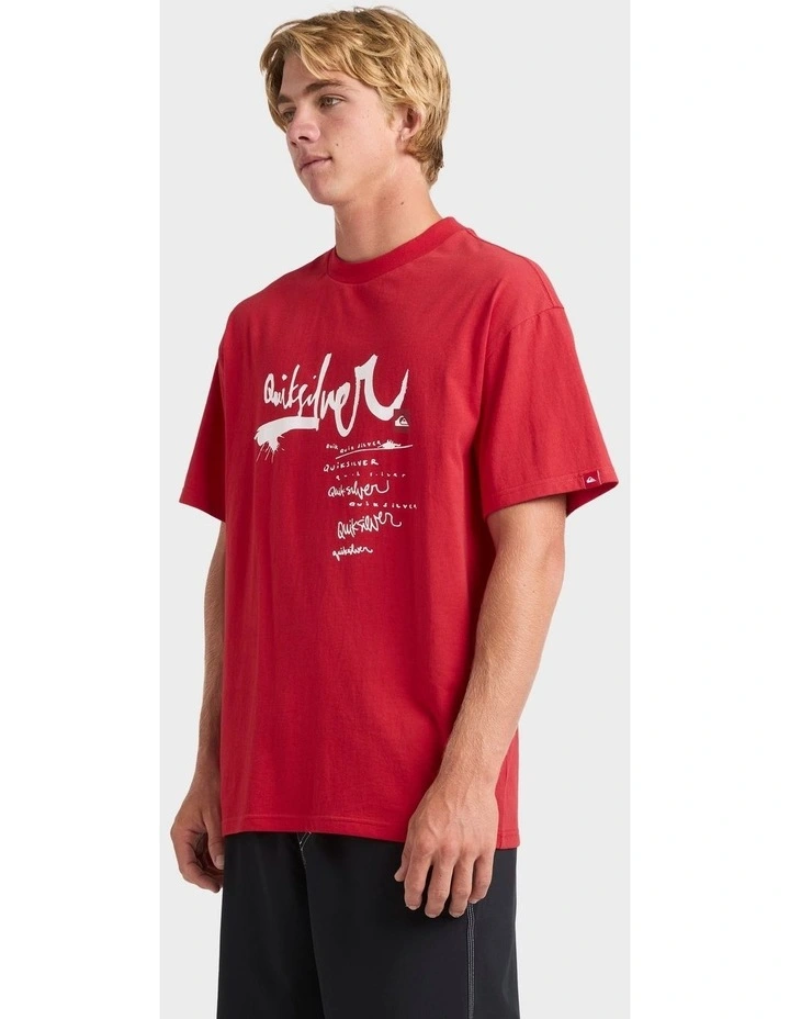 Impaired Ii T-Shirt in Red image 3