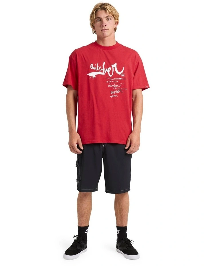 Impaired li T-shirt in Red image 5